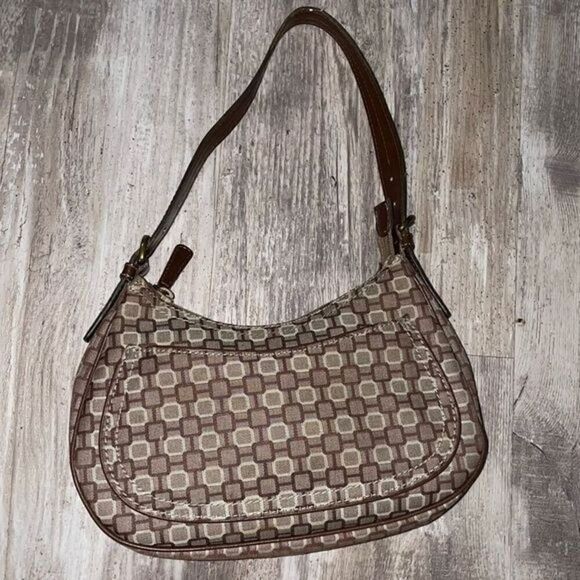 Nine West Vintage Geometric Pattern Small Shoulder bag - Picture 1 of 13